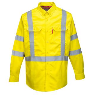 FR95_Bizflame 88/12 FR Hi-Vis lángálló sárga ing