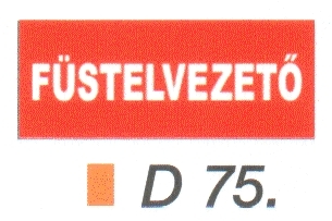 Füstelvezetö D75