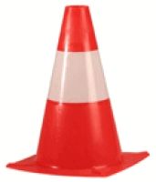 GAN70299_Jelzőbója, piros-fehér, 30 cm magas