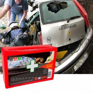 GAN9996_Elsősegély felszerelés, mentőláda, mentődoboz személygépkocsihoz (B)