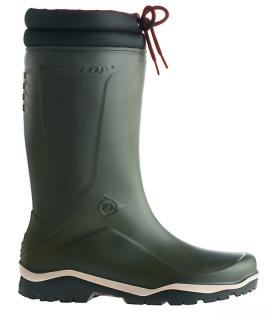 GAND98536_DUNLOP Blizzard szőrmés téli PVC munkacsizma, kötős, könnyű, extra minőség