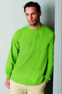 GI2400_GILDAN ULTRA COTTON nyári hosszú ujjú póló, környakas, 100% Pamut