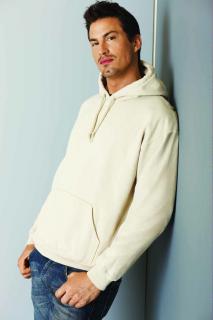 GILDAN (GI18500) HEAVY BLEND ADULT HOODED SWEATSHIRT  hosszú ujjú uniszex pulóver poliészter/pamut zsebes kapucnis, Poliészter/Pamut