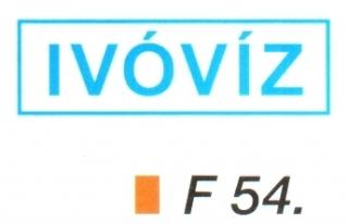 Ivóvíz F54