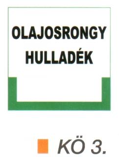 kö3_Olajosrongy hulladék