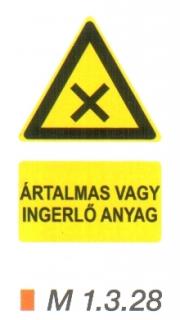 m1328_Ártalmas vagy ingerlő anyag