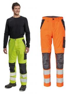 MAX VIVO HV férfi HI-VIS derekasnadrág - sárga/narancs