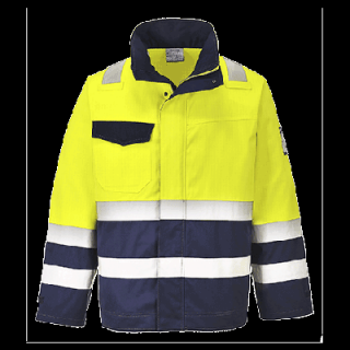 MV25-s Portwest, Hi Vis MODAFLAME munkakabát