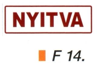 Nyitva F14