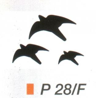 P28f_Repülö madarak ablak matrica