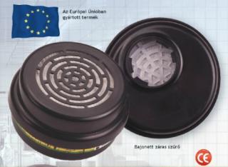 P971 ABEK1 P3 kombinált szűrőbetét bajonett záras