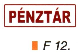 Pénztár F12