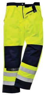 Portwest FR62 HiVis Multi-Norm munkavédelmi láthatósági deréknadrág, Munkanadrág