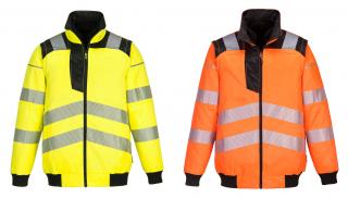 PW302 - PW3 Hi-Vis 3-in-1 jól láthatósági Pilota kabát Sárga/Narancs