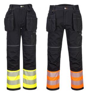 PW307 - PW3 Hi-Vis Class 1 Holster jól láthatósági nadrág Sárga/Narancs