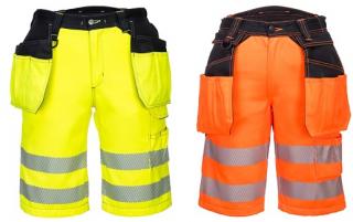 PW343_Portwest jól láthatóság Hi-Vis Holster rövidnadrág
