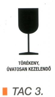 TAC3_Törékeny, óvatosan kezelendö
