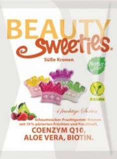 Beauty Sweeties Gyümölcsös Habcukor-Gumicukor Koronák 125g