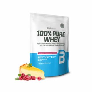 BioTechUSA 100% Pure Whey Tejsavó fehérjepor 1000g Málnás sajttorta