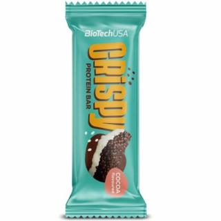 BiotechUSA Crispy Protein Bar fehérjeszelet  40g - kakaó