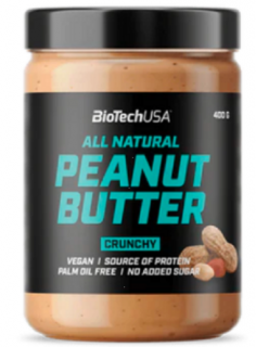 BioTechUSA Peanut Butter mogyoróvaj 400g crunchy