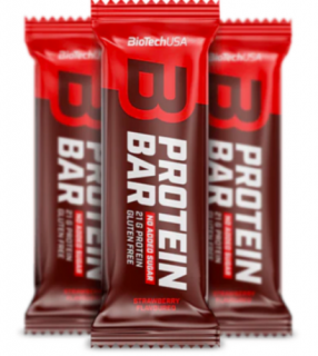 BioTechUSA Protein Bar fehérjeszelet 70g eper