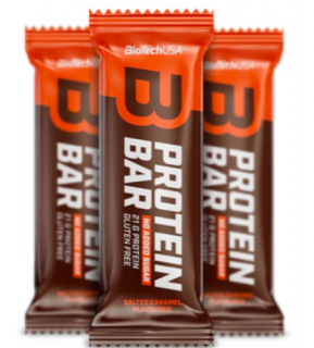 BioTechUSA Protein Bar fehérjeszelet  70g sóskaramell