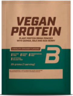 BiotechUSA Vegan Protein, fehérje vegánoknak 25g csokoládé-fahéj