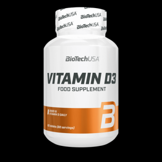 BioTechUSA Vitamin D3  50mcg 2000 IU 60 tbl.