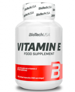 BioTechUSA Vitamin E 100 lágyzselatin kapszula