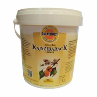 Dia-Wellness Kajszibarack lekvár 1kg vödrös