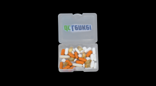 Dr. Lenkei Vitamintartó doboz - egy rekeszes