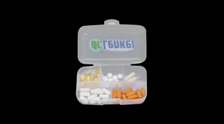 Dr. Lenkei Vitamintartó doboz - több rekeszes