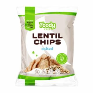 Foody Free gluténmentes lencse chips sóval 50g