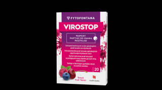 fytofontana ViroStop pasztilla erdei gyümölcs, 20x