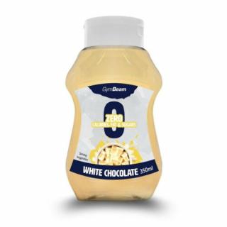 GymBeam Kalóriamentes szirup 350 ml white chocolate