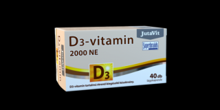 JutaVit D3-vitamin 2000NE lágykapszula 40x