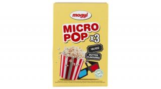 Mogyi Micro Popcorn vajas 3*100g