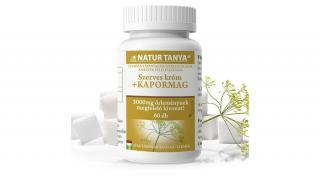 Natur Tanya Szerves Kapormag Forte+Króm 60tabl.