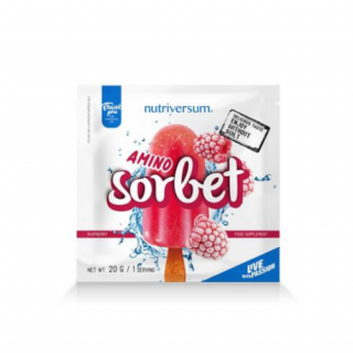 Nutriversum Dessert Amino Sorbet 20g málna