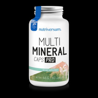 Nutriversum Vita Multimineral Caps Pro unflavoured 60 kapszula