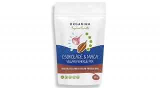 Organiqa Superfoods Bio Vegán csoki-maca fehérje 200g