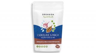 Organiqa Superfoods Bio Vegán csoki-maca fehérje 400g