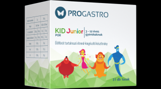 ProGastro KID Junior - Élőflórát tartalmazó étrend-kiegészítő készítmény 31 tasak