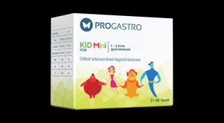 ProGastro KID Mini - Élőflórát tartalmazó étrend-kiegészítő készítmény 31 tasak
