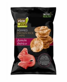 Rice Up Barna Rizs Chips Ibériai Sonka 60g