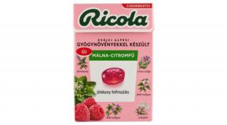 Ricola cukorka málna-citromfű 40 g