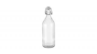 Tescoma DELLA CASA csatos üvegpalack, szögletes, 1000 ml