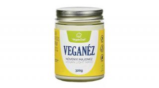 VeganChef Veganéz Light növényi majonéz 320g-ÜVEGES