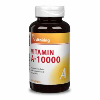 Vitaking A-Vitamin 10000NE 250 lágykapszula